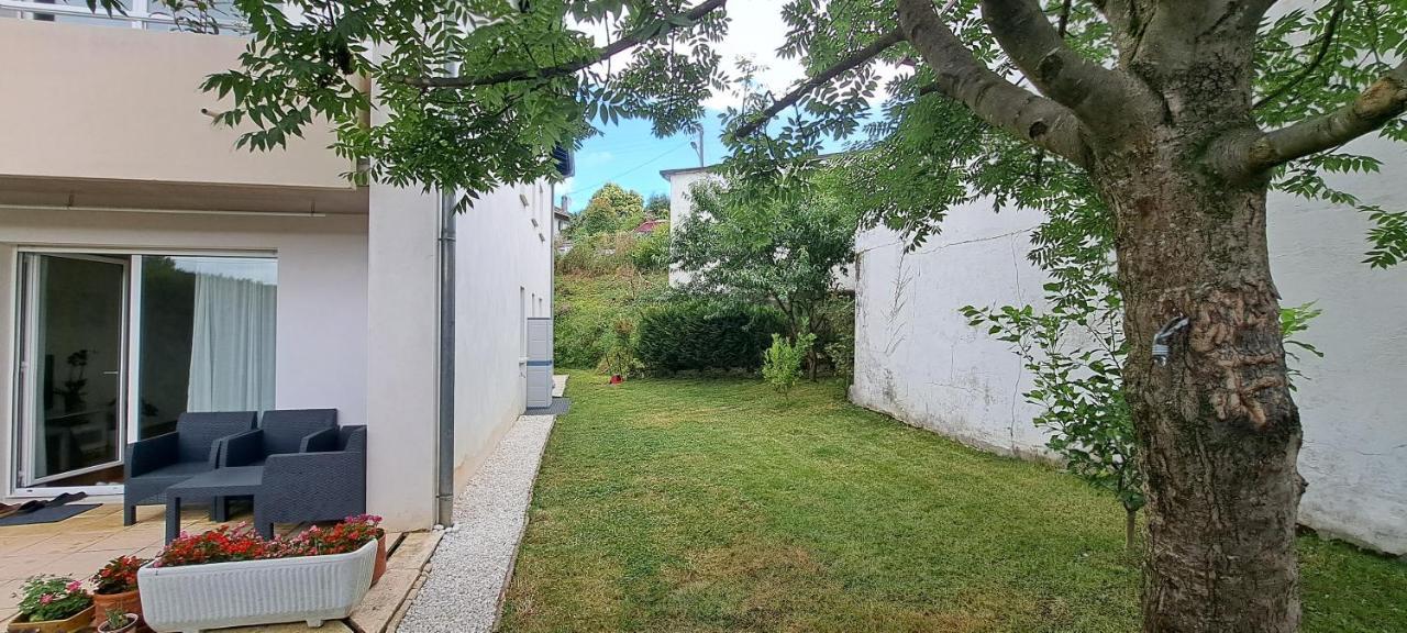 Appartement Lumineux T3 Avec Jardin Privatif A Hendaye - Parking Et Wif Gratuit Eksteriør bilde