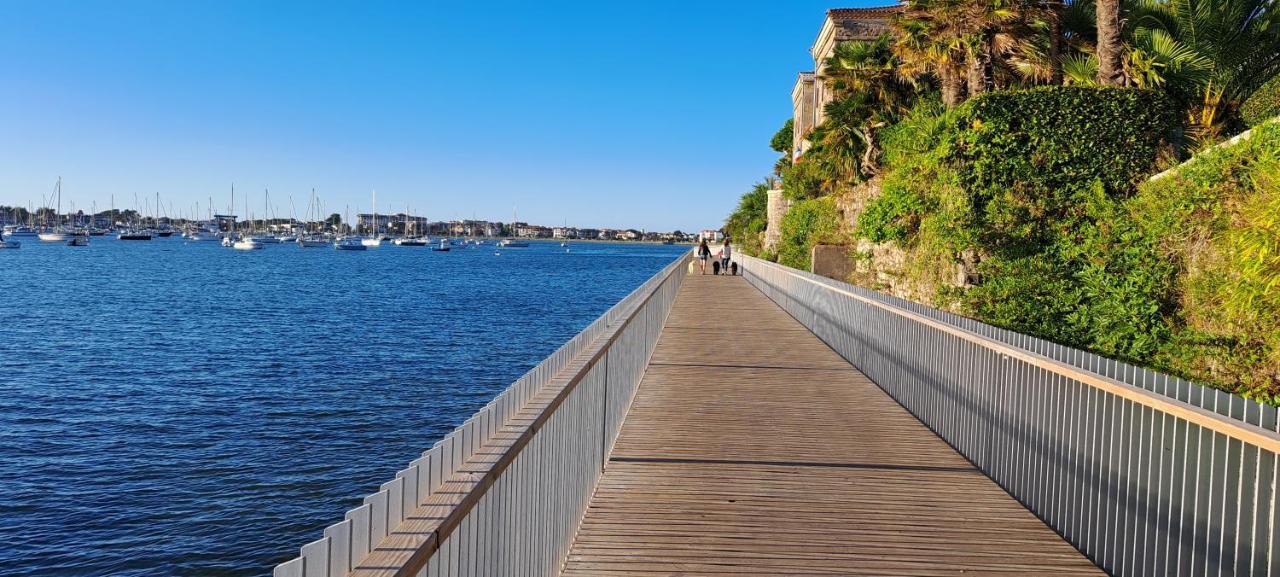 Appartement Lumineux T3 Avec Jardin Privatif A Hendaye - Parking Et Wif Gratuit Eksteriør bilde